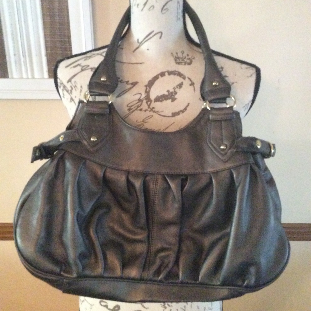 Dark silver shoulder or handbag